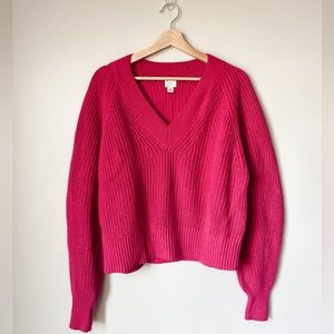 A New Day vneck sweater | size: small (fits s-m/l)